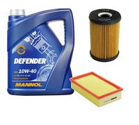 DENCKERMANN Controllo Set MANNOL 10W-40 5L Per BMW 3er Cabriolet 318i