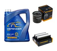 DENCKERMANN Controllo Set MANNOL 10W-40 5L Per Chevrolet Aveo Stufenheck 1.2