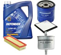 DENCKERMANN Controllo Set MANNOL 10W-40 5L Per Citroën Berlingo 1.4I 1.1I