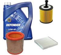 DENCKERMANN Controllo Set MANNOL 10W-40 5L Per Citroën Berlingo 1.4I 1.1I