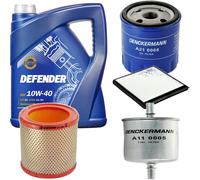 DENCKERMANN Controllo Set MANNOL 10W-40 5L Per Citroën Berlingo Kasten 1.1I