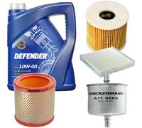 Denckermann Controllo Set mannol 10W-40 5L per Citroën Scatola Berlingo 1.1i