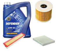 DENCKERMANN Controllo Set MANNOL 10W-40 5L Per Citroën Xsara Picasso 1.6 16V