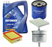 DENCKERMANN Controllo Set MANNOL 10W-40 5L Per Citroën Xsara Picasso 1.8 16V