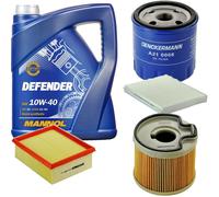 DENCKERMANN Controllo Set MANNOL 10W-40 5L Per Citroën Xsara Picasso 2.0 HDi