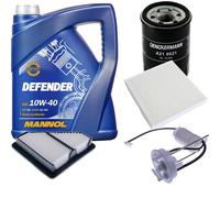 DENCKERMANN Controllo Set MANNOL 10W-40 5L Per Honda Civic IX 1.4I-VTEC