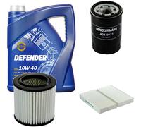 DENCKERMANN Controllo Set MANNOL 10W-40 5L Per Honda CR-V II 2.0 FR-V