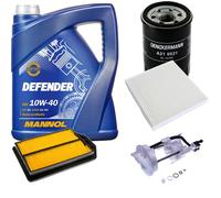 DENCKERMANN Controllo Set MANNOL 10W-40 5L Per Honda CR-V III 2.4I-VTEC 4WD