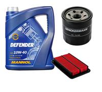 DENCKERMANN Controllo Set MANNOL 10W-40 5L Per Mazda MX-5 II 1.6 16V 1.8
