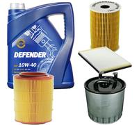 Denckermann Controllo Set mannol 10W-40 5L per Mercedes Classe A