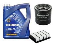 DENCKERMANN Controllo Set MANNOL 10W-40 5L Per Mitsubishi Space Runner 2.0