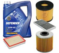 DENCKERMANN Controllo Set MANNOL 10W-40 5L Per Opel Combo Kasten/Kombi 1.7
