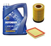 DENCKERMANN Controllo Set MANNOL 10W-40 5L Per Opel Corsa B 1.0I 12V 1.2I 16V
