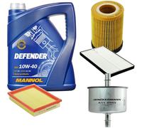 DENCKERMANN Controllo Set MANNOL 10W-40 5L Per Opel Corsa B 1.0I 12V 1.2I 16V