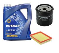 DENCKERMANN Controllo Set MANNOL 10W-40 5L Per Opel Corsa B 1.4I 1.2I Tigra