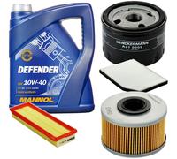 DENCKERMANN Controllo Set MANNOL 10W-40 5L Per Renault Laguna I Grandtour 1.9