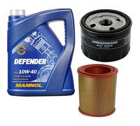 DENCKERMANN Controllo Set MANNOL 10W-40 5L Per Renault Megane I 1.6I 1.6E