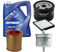 DENCKERMANN Controllo Set MANNOL 10W-40 5L Per Renault Megane Scenic 1.6e