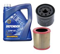 DENCKERMANN Controllo Set MANNOL 10W-40 5L Per Renault Twingo II 1.2 Nissan
