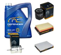 DENCKERMANN Controllo Set MANNOL 10W-40 5L Per Seat Leon 1.6 16V Toledo II