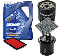 DENCKERMANN Controllo Set MANNOL 10W-40 5L Per Subaru Impreza Station Wagon