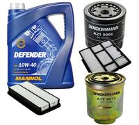 DENCKERMANN Controllo Set MANNOL 10W-40 5L Per Toyota Corolla Station Wagon