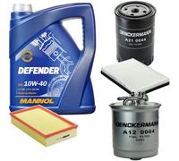 DENCKERMANN Controllo Set MANNOL 10W-40 5L Per VW Passat Variant 1.9 TDI