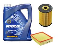 DENCKERMANN Controllo Set MANNOL 10W-40 5L Per VW Passat Variant 2.3 VR5 4.0