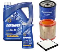 DENCKERMANN Controllo set MANNOL 10W-40 6L per Citröen Berlingo Scatola 1.1