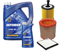 DENCKERMANN Controllo Set MANNOL 10W-40 6L Per Citroën Berlingo 1.4I 1.1I