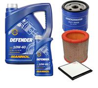 DENCKERMANN Controllo Set MANNOL 10W-40 6L Per Citroën Berlingo 1.4I 1.1I