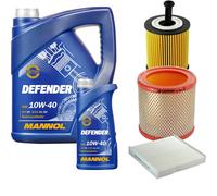 DENCKERMANN Controllo Set MANNOL 10W-40 6L Per Citroën Berlingo Kasten 1.1i
