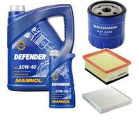 DENCKERMANN Controllo Set MANNOL 10W-40 6L Per Citroën Berlingo Kasten 2.0