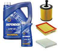 DENCKERMANN Controllo Set MANNOL 10W-40 6L Per Citroën Xsara Picasso 1.6