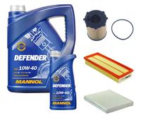 DENCKERMANN Controllo Set MANNOL 10W-40 6L Per Citroën Xsara Picasso 1.6 HDi