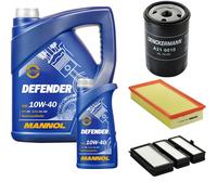 DENCKERMANN Controllo Set MANNOL 10W-40 6L Per Fiat Scudo Kasten 1.6 Citroën