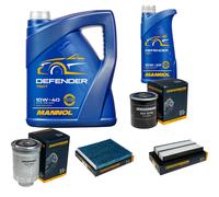 DENCKERMANN Controllo Set MANNOL 10W-40 6L Per Mazda 6 Station Wagon 2.0 Di