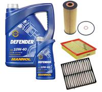 DENCKERMANN Controllo Set MANNOL 10W-40 6L Per Mercedes M-Klasse ML 230