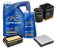 DENCKERMANN Controllo Set MANNOL 10W-40 6L Per Mitsubishi Mirage/Space Star