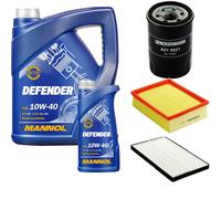DENCKERMANN Controllo Set MANNOL 10W-40 6L Per Opel Combo 1.7 D Corsa B 1.5