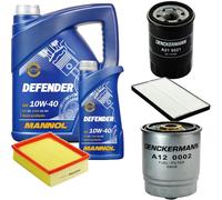 DENCKERMANN Controllo Set MANNOL 10W-40 6L Per Opel Combo 1.7 D Corsa B 1.5