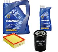 DENCKERMANN Controllo Set MANNOL 10W-40 6L Per Opel Combo 1.7 D Corsa B 1.5