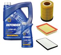 DENCKERMANN Controllo Set MANNOL 10W-40 6L Per Opel Corsa B 1.0I 12V 1.2I 16V