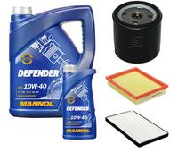 DENCKERMANN Controllo Set MANNOL 10W-40 6L Per Opel Corsa B 1.4I 1.2I Tigra