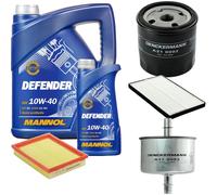DENCKERMANN Controllo Set MANNOL 10W-40 6L Per Opel Corsa B 1.4I 1.2I Tigra