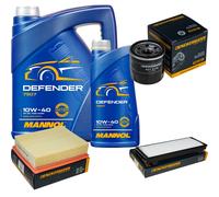DENCKERMANN Controllo Set MANNOL 10W-40 6L Per Renault Espace IV 3.5 V6