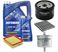 DENCKERMANN Controllo Set MANNOL 10W-40 6L Per Renault Laguna II 1.6 16V 2.0