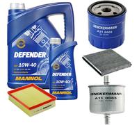 DENCKERMANN Controllo Set MANNOL 10W-40 6L Per Renault Laguna II Grandtour