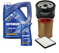 DENCKERMANN Controllo Set MANNOL 10W-40 6L Per Renault Megane I 1.6I 1.6E