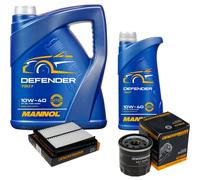 DENCKERMANN Controllo Set MANNOL 10W-40 6L Per Suzuki Jimny Geländewagen